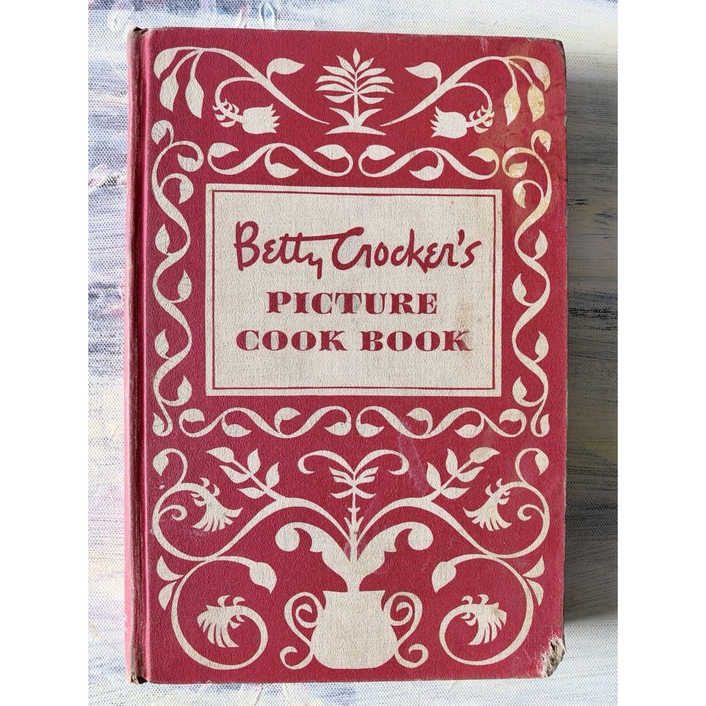 1950 Betty Crocker's Picture Cook Book 1st Edition 9th Printing Vintage HC